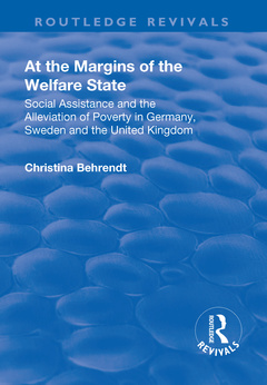 Cover of the book At the Margins of the Welfare State