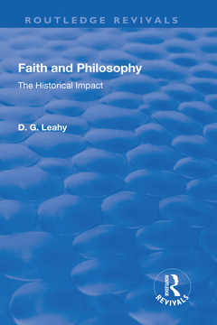 Couverture de l’ouvrage Faith and Philosophy