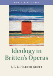 Cover of the book Ideology in Britten's Operas