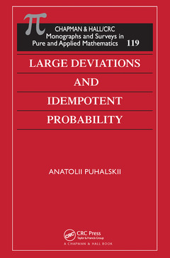 Couverture de l’ouvrage Large Deviations and Idempotent Probability