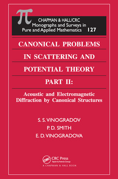 Couverture de l’ouvrage Canonical Problems in Scattering and Potential Theory Part II