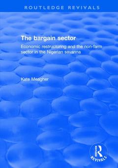 Couverture de l’ouvrage The Bargain Sector