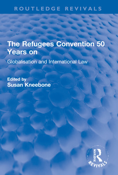 Couverture de l’ouvrage The Refugees Convention 50 Years on