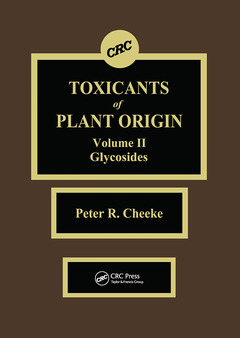 Couverture de l’ouvrage Toxicants of Plant Origin
