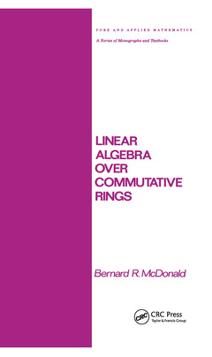 Couverture de l’ouvrage Linear Algebra over Commutative Rings