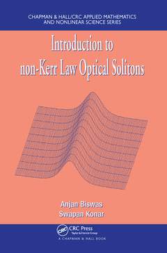 Couverture de l’ouvrage Introduction to non-Kerr Law Optical Solitons