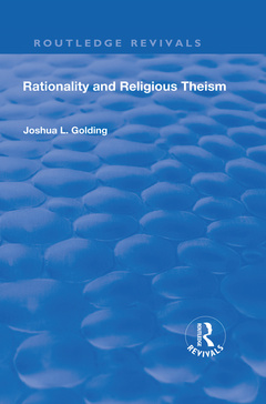 Couverture de l’ouvrage Rationality and Religious Theism