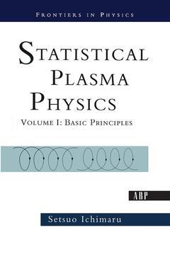 Cover of the book Statistical Plasma Physics, Volume I