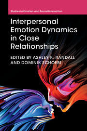 Couverture de l’ouvrage Interpersonal Emotion Dynamics in Close Relationships