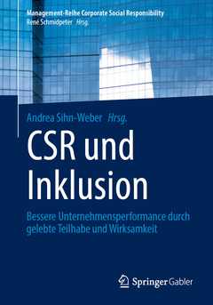 Couverture de l’ouvrage CSR und Inklusion