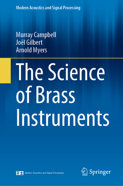 Couverture de l’ouvrage The Science of Brass Instruments