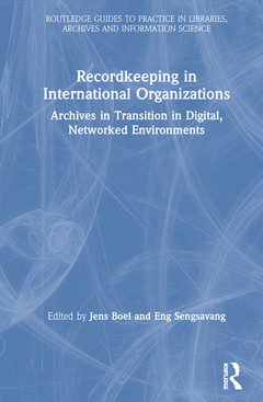 Couverture de l’ouvrage Recordkeeping in International Organizations