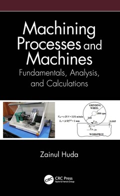 Couverture de l’ouvrage Machining Processes and Machines