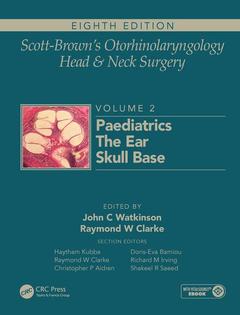 Couverture de l’ouvrage Scott-Brown's Otorhinolaryngology and Head and Neck Surgery