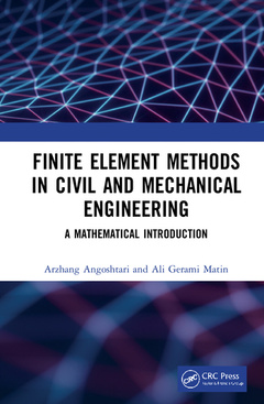 Couverture de l’ouvrage Finite Element Methods in Civil and Mechanical Engineering