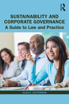 Cover of the book Sustainability and Corporate Governance