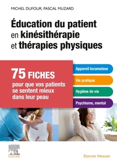 Cover of the book Éducation du patient en kinésithérapie et thérapies physiques