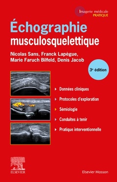 Cover of the book Echographie musculosquelettique