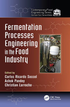 Couverture de l’ouvrage Fermentation Processes Engineering in the Food Industry