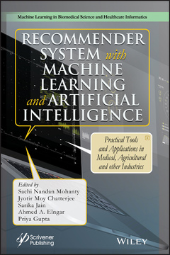 Couverture de l’ouvrage Recommender System with Machine Learning and Artificial Intelligence