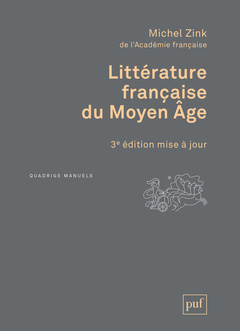 Couverture de l’ouvrage Littérature française du Moyen Âge