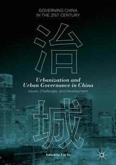 Couverture de l’ouvrage Urbanization and Urban Governance in China