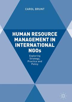 Cover of the book Human Resource Management in International NGOs