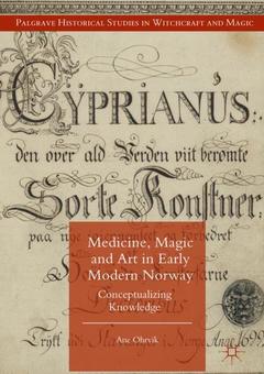 Couverture de l’ouvrage Medicine, Magic and Art in Early Modern Norway