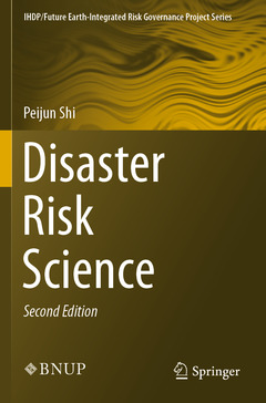 Cover of the book Disaster Risk Science