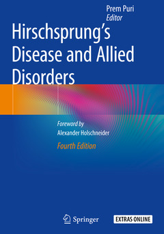 Couverture de l’ouvrage Hirschsprung's Disease and Allied Disorders