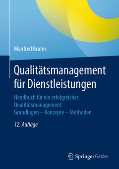 Couverture de l’ouvrage Qualitätsmanagement für Dienstleistungen