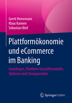 Couverture de l’ouvrage Plattformökonomie und eCommerce im Banking