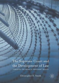 Couverture de l’ouvrage The Supreme Court and the Development of Law