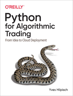 Couverture de l’ouvrage Python for Algorithmic Trading