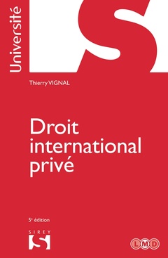 Couverture de l’ouvrage Droit international privé. 5e éd.