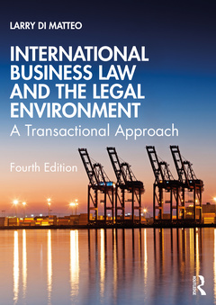 Couverture de l’ouvrage International Business Law and the Legal Environment