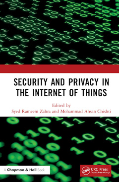 Couverture de l’ouvrage Security and Privacy in the Internet of Things