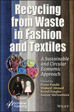 Couverture de l’ouvrage Recycling from Waste in Fashion and Textiles