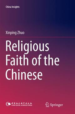 Couverture de l’ouvrage Religious Faith of the Chinese