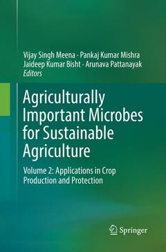 Couverture de l’ouvrage Agriculturally Important Microbes for Sustainable Agriculture