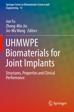 Couverture de l’ouvrage UHMWPE Biomaterials for Joint Implants