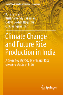 Couverture de l’ouvrage Climate Change and Future Rice Production in India