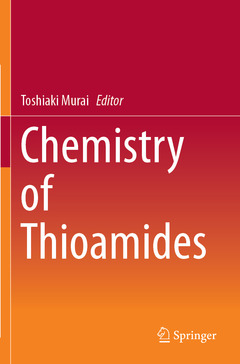 Couverture de l’ouvrage Chemistry of Thioamides