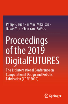 Cover of the book Proceedings of the 2019 DigitalFUTURES 