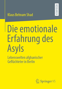 Couverture de l’ouvrage Die emotionale Erfahrung des Asyls
