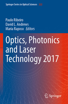 Couverture de l’ouvrage Optics, Photonics and Laser Technology 2017