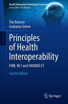 Couverture de l’ouvrage Principles of Health Interoperability