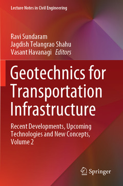 Couverture de l’ouvrage Geotechnics for Transportation Infrastructure