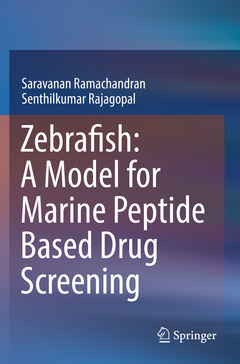 Couverture de l’ouvrage Zebrafish: A Model for Marine Peptide Based Drug Screening