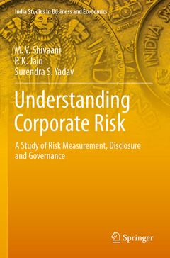 Couverture de l’ouvrage Understanding Corporate Risk